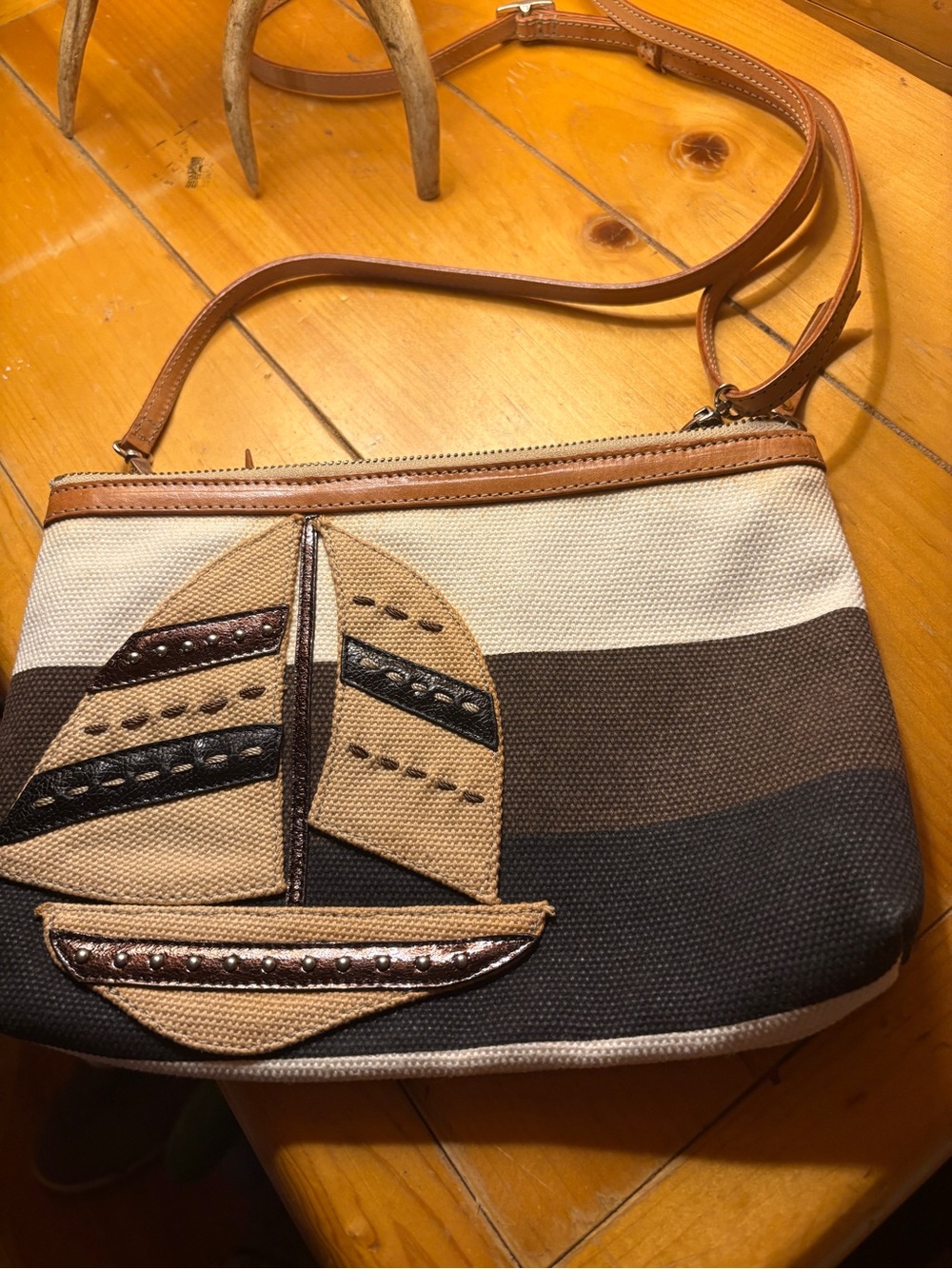 Small Brighton sailboat purse